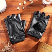 HILLY-LEATHER GLOVE-GLOVE-BLACK